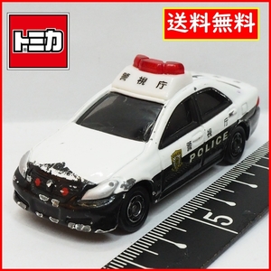 トミカ#110【トヨタ クラウン警視庁パトカー パトロールカーTOYOTA CROWN】1/69ミニカー■TOMYトミー【中古・本体のみ】送料込