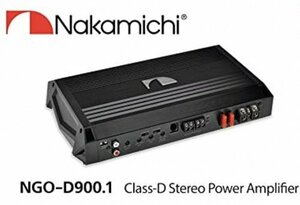 ■USA Audio■ナカミチ Nakamichi NGOシリーズ NGO-D900.1 1ch Max.5400W ●保証付●税込