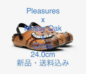 ☆☆ 24.0cm Pleasures x Mossy Oak x Crocs Classic Crog 新品未使用 クロックス プレジャーズ モッシーオーク ☆☆