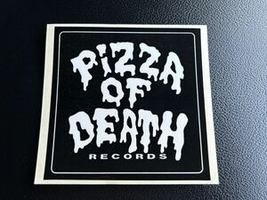 即決★pizzaofdeath★Hi-STANDARD★ステッカー★当時物★90年代★AIRJAM★エアジャム★ハイスタンダード★横山健★BRAHMAN★ピザ★送84円