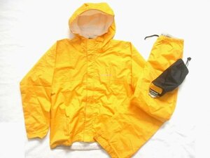 mont-bellモンベルKidsレインスーツ上下セットアップ クレッパーKid’s150サンフラワー 雨具 レインウェア