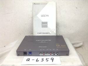 carrozzeria (カロッツェリア) DEQ-P9 光ファイバー対応 5.1ｃｈ DSPユニット テスト品