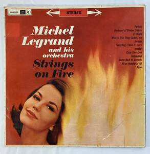 ミシェル・ルグラン (Michel Legrand) / Strings on fire 豪盤LP CORONET KLPS 925 STEREO　珍しい八角レーベル