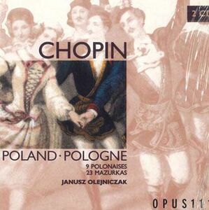 仏2discs CD Janusz Olejniczak Chopin Poland Pologne OPS2007 OPUS /00220