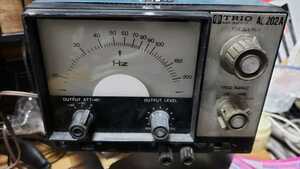 TRIO Audio オシレーター　低周波 発振器　AG202A ジャンク