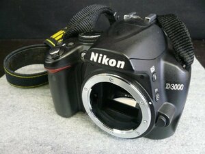 CSA-00342-08 ジャンク品 Nikon ニコン D3000 デジタルカメラ ボディ ※充電器なし