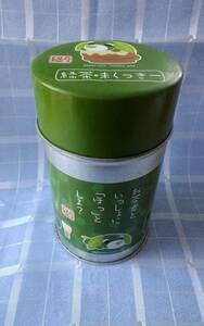 レトロ お茶犬 緑茶味 くっきー 空き缶 SEGATOYS HORIPRO 2002 スチール製