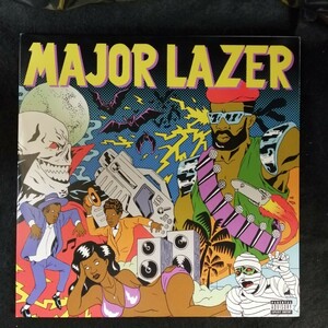 D03 中古LP 中古レコード MAJOR LAZER guns dont kill people ...lazers do メジャーレイザー US盤 2枚組 DWT70088-1 DIPLO SWITCH