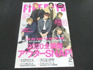 本 No1 01003 FINEBOYS ファインボーイズ 2020年2月号 小瀧望 ジェシー 目黒蓮 稲葉友 森崎ウィン 小松準弥 今泉佑唯 岡崎紗絵 吉川愛