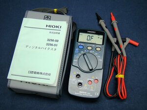 HIOKI 日置電機 3256-50 325650 デジタル/ディジタルハイテスタ/デジタルマルチメータ DMM AC/DC 交流/直流 電圧/電流 電流計 電圧計 中古