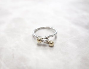 Tiffany & Co ティファニー リング　指輪 silver925 18K 10号 #3