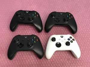 XBOX ONE コントローラー型番1708×2点/型番1537 ×1点　Xbox Wireless 型番1914×1点　計4点まとめ　動作未確認　中古現状品(60s)