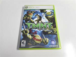 XBOX360 TMNT 北米版 （ティーンエイジミュータントニンジャタートルズ TEENAGE MUTANT NINJA TURTLES）