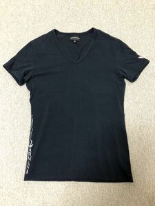 【新品】 EMPORIO ARMANI エンポリオ アルマーニ Tシャツ M ネイビー《送料無料》