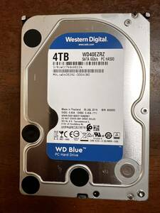 Western Digital Blue4TB WDC WD40EZRZ 3.5インチ SATA HDD 