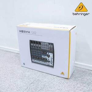 【展示品】BEHRINGER ベリンガー 1202 XENYX コンパクト アナログ ミキサー 12ch 元箱付 動作確認済 送料無料