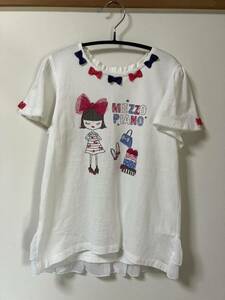 メゾピアノ★130★Tシャツ ★美品★送料無料★