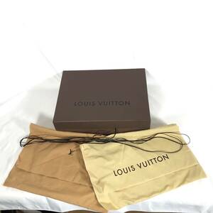 K) LOUIS VUITTON ルイヴィトン 空き箱 ボックス 箱のみ 保存袋×2 ひも 27×35.5×10.5㎝ B2708