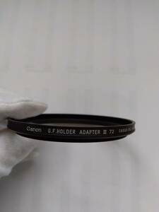 【Canon】G.F HOLDER ADAPTER III 72