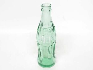 昭和レトロ ガラス瓶「1969年 コカ・コーラ COCA-COLA 190ml」1個 洗浄済【タテ19.5cm×直径6cm】アンティーク インテリア 昭和 時代 展示