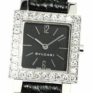 ブルガリ BVLGARI SQ22SLS クアドラード アフターダイヤベゼル クォーツ レディース _766307