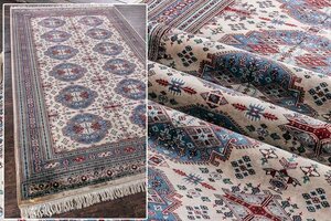 【絨毯】『 パキスタン 絨毯 ウール 81万ノット 大判 径316×188cm 15939 』 インテリア カーペット ラグ 家具 カフェ ギャラリー