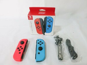 中古　Nintendo Switch ニンテンドースイッチ ジョイコン ネオンレッド/ブルー