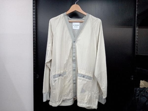 and wander COVERED RIP CARDIGAN 574-2184022 カーディガン アンドワンダー ホワイト サイズ4 店舗受取可