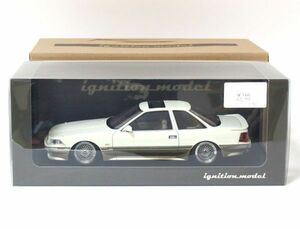 ● イグニッションモデル 1/18 トヨタ ソアラ Z20 3.0GTリミテッド ホワイト/シルバー IG1323 ●NOE09549　Toyota Soarer ignition model