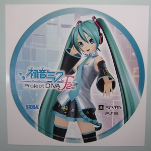 初音ミク -Project DIVA- F 2nd ステッカー /送料無料 マジカルミライ