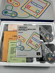 美品　取説ナンバー一致　スーパーファミコン本体