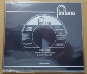 稀少 The Herd/From The Underworld Fontana TFCD 856 UK Orig 仕様CDS Peter Frampton Humble Pie MOD 60