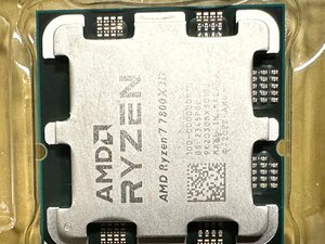 動作確認済み AMD Ryzen 7 7800X3D without Cooler 4.2GHz 8コア / 16スレッド 104MB 120W 100-100000910 AM5ソケット
