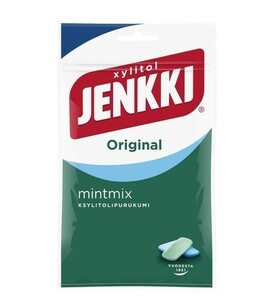 Cloetta Jenkki クロエッタ イェンキ ミントミックス味 キシリトール ガム 4袋×100g フィンランドのお菓子です