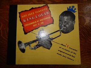 ☆SP 78☆人気のHOT JAZZ CLASSICS☆KING LOUIS☆☆４枚組☆レコード面には傷もありません。