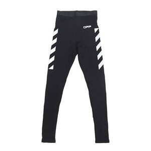 オフホワイト レギンス OMVG002R20G50019 1091 RUNNING LEGGINGS メンズ ブラック スポーツウェア スパッツ 新品 1091 4