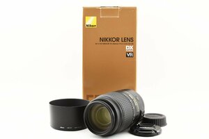 Nikon AF-S DX NIKKOR 55-300mm f/4.5-5.6G ED VR [美品] HB-57 レンズフード 元箱付き 手ぶれ補正 超望遠ズームレンズ