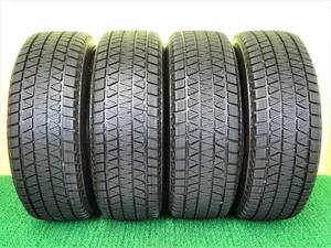 11189 中古 4本 245/65R17 107Q ブリヂストン ブリザック DM-V3 DMV3 バリ山 2021-22年製 245 65 17 245-65-17 245/65/17