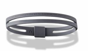 BANDEL バンデル ASYM アシム Bracelet ブレスレット grey グレー M