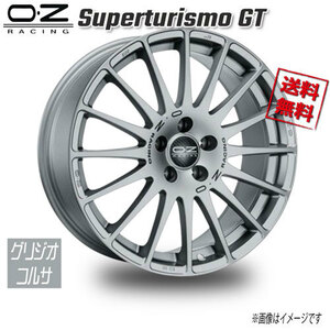OZレーシング OZ Superturismo GT グリジオコルサ 16インチ 5H100 7J+35 4本 68 業販4本購入で送料無料