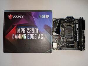 Z390I GAMING EDGE AC 動作品(BIOS ,Windows11動作確認済)とジャンク品セット