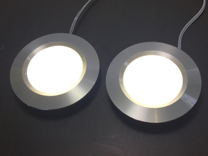 電球色 DC12V 小型LEDダウンライト 3W LED照明 キャンピングカー キッチン パワーアンプ 照明 管理番号[AP0090S]