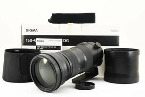 【良級】 SIGMA シグマ 150-600mm F5-6.3 DG OS HSM Sports Canon EFマウント キャノン用 【動作確認済み】 #5676