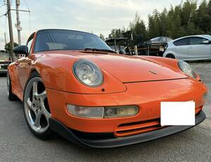 旧車・名車・絶品・ポルシェ・993カレラ・MIZWAデイーラー・黒革・車高調・最高の仕上がりです！すぐ乗り！車検令和7年7月