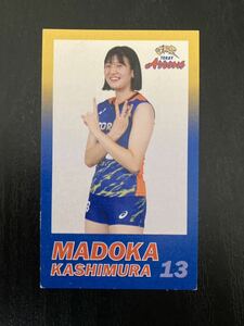 東レアローズ　樫村まどか選手　カード