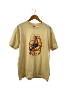 Supreme◆18AW/Guts Tee/Tシャツ/L/コットン/クリーム/プリント