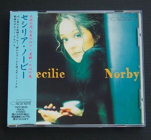 CD 国内盤 帯付　セシリア・ノービー「CAECILIE NORBY」 東芝EMI TOCP-8639　1995年発売盤