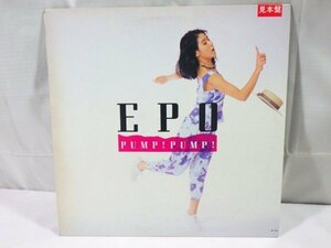 ■709：LP　EPO / エポ　PUMP! PUMP!　MIL-1016　見本盤■