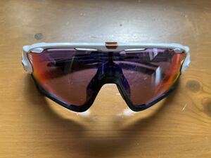 ★OAKLEY　オークリー　ジョーブレイカー　ジャンク品扱い　レンズコーティング剥がれ　フレーム傷あり　ホワイト/ブラック★