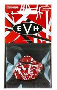 【新品】Jim Dunlop(ジムダンロップ) / EVH MAX-GRIP PICKS（マックスグリップ）0.60mm　EVHP02 6枚セット